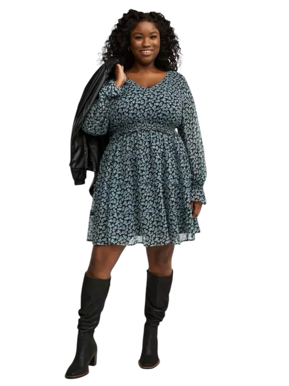 Torrid Mini Lurex Chiffon Tiered Dress Cottagecore Feminine Lightweight Casual